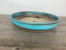 Load image into Gallery viewer, 17.25&quot; Blue Oval Bonsai Pot
