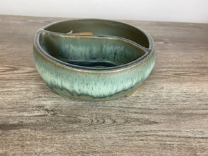 9.5" land and sea Oval Bonsai Pot