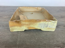 Load image into Gallery viewer, 9.75&quot; Mottled Rectangle Bonsai Pot
