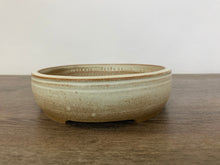 Load image into Gallery viewer, 8.75&quot; White Oval Bonsai Pot
