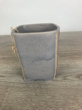 Load image into Gallery viewer, 4.75&quot; Wide Stone Grey Cascade Pot
