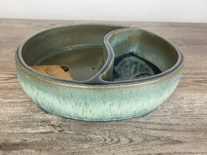 9.5" land and sea Oval Bonsai Pot