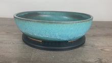 Load and play video in Gallery viewer, 14&quot; Blue Oval Bonsai Pot
